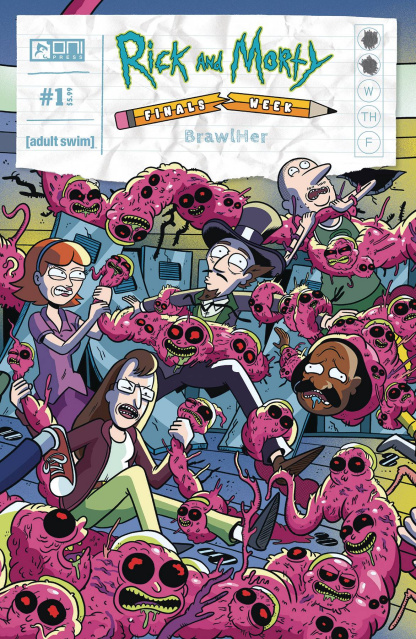 Rick and Morty Presents Finals Week: BrawlHer #1 (10 Copy Cover)