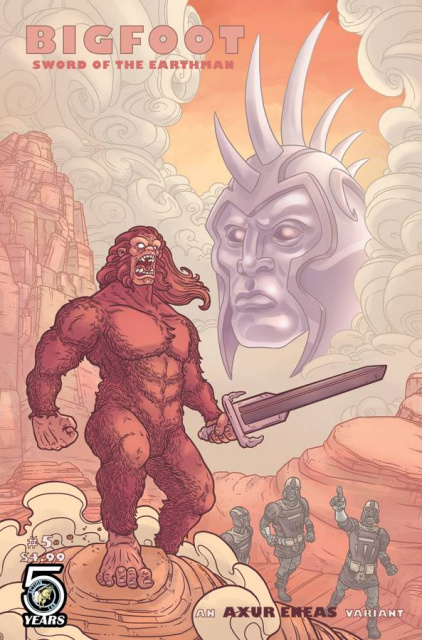Bigfoot: Sword of the Earthman #5 (Eneas Cover)
