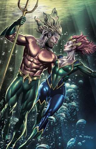 Aquamen #5 (Mico Suayan Card Stock Cover)