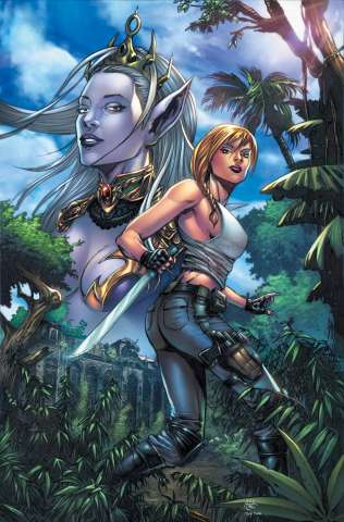 Grimm Fairy Tales: Escape From Monster Island #4 (Spay Cover)