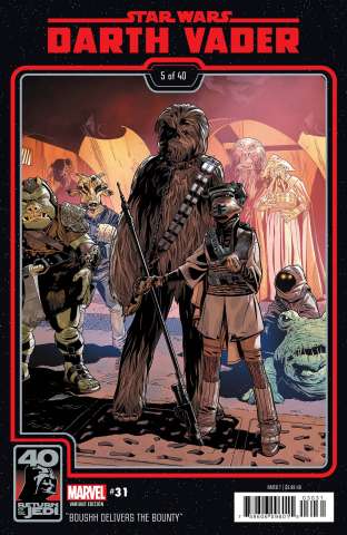 Star Wars: Darth Vader #31 (Return of the Jedi 40th Anniversary Cover)