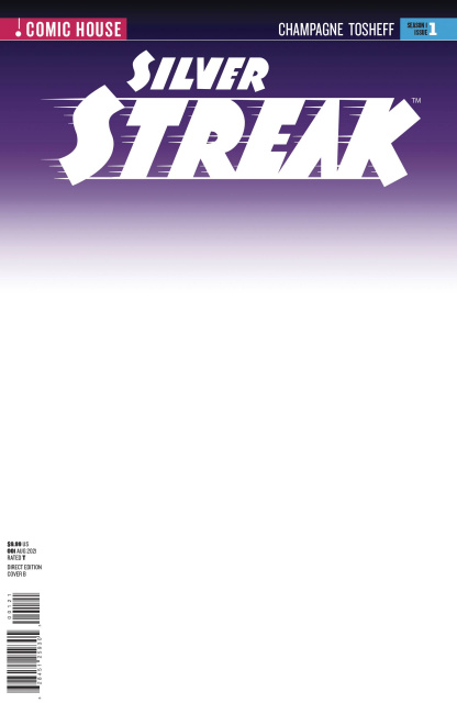 Silver Streak, Season 1 #1 (Sketch Cover)
