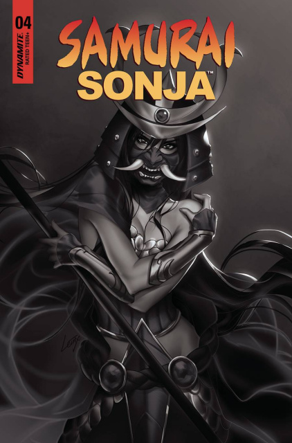 Samurai Sonja #4 (10 Copy Leirix B&W Cover)