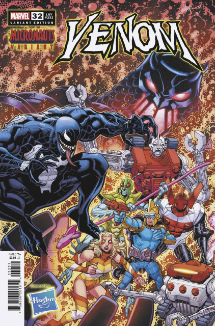 Venom #32 (Nick Bradshaw Micronauts Cover)