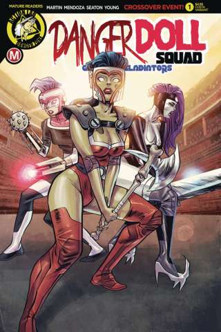 Danger Doll Squad: Galactic Gladiators #1 (Costa Cover)