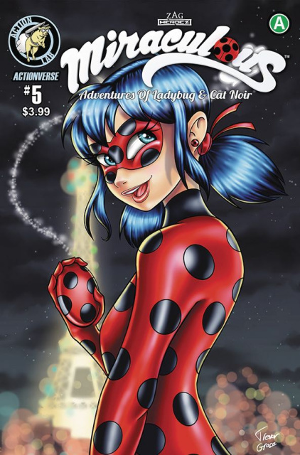 Miraculous: The Adventures of Ladybug & Cat Noir #5 (Grace Cover)