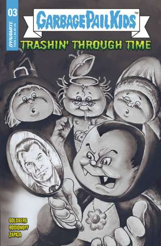 Garbage Pail Kids: Trashin' Through Time #3 (10 Copy Zapata Cover)