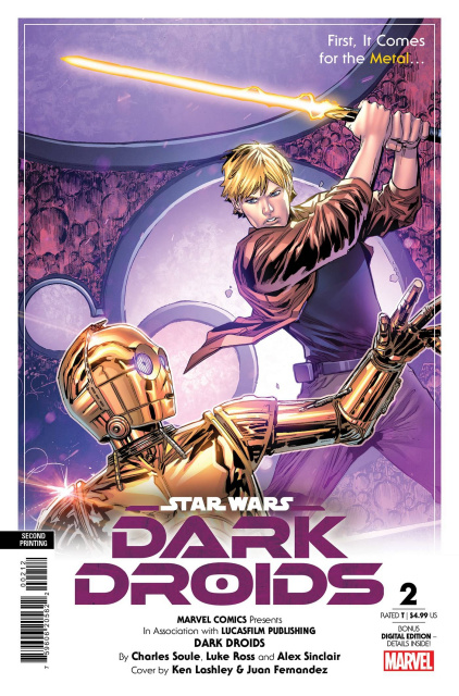 Star Wars: Dark Droids #2 (Ken Lashley 2nd Printing)