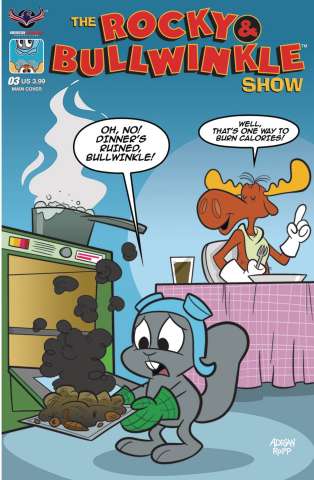 The Rocky & Bullwinkle Show #3 (Ropp Cover)