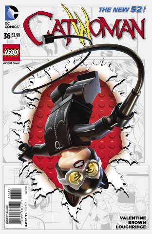 Catwoman #36 (Lego Cover)