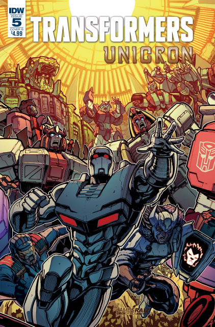 The Transformers: Unicron #5 (Raiz Cover)