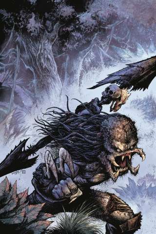 Predator: Hunters III #2 (Wayshak Glow Dark Ink Cover)