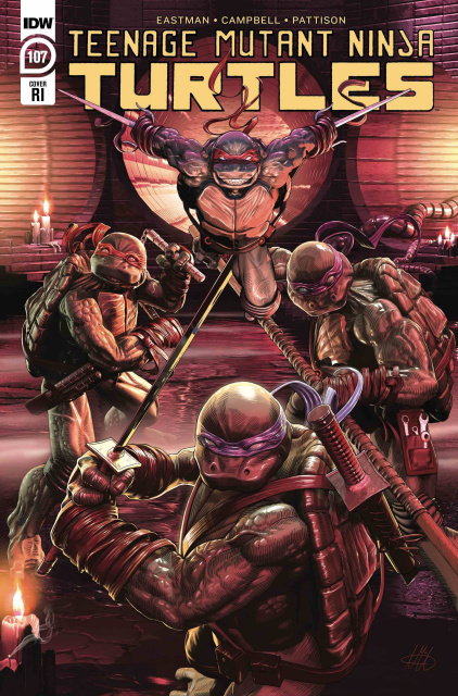 Teenage Mutant Ninja Turtles #107 (10 Copy McArdell Cover)