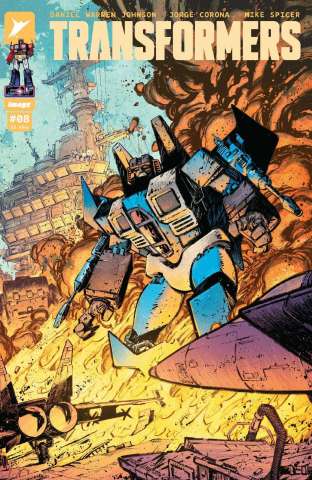 Transformers #8 (Corona & Spicer Cover)