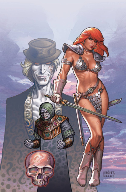 Red Sonja: Death and the Devil #1 (Linsner Foil Virgin Cover)