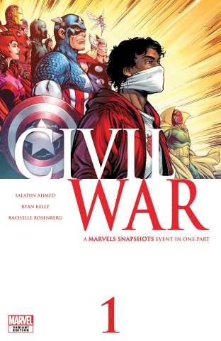 Marvels Snapshots: Civil War #1 (Kelly Cover)