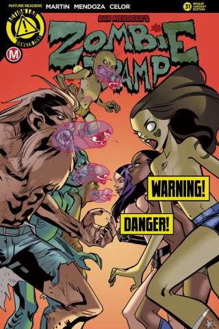Zombie Tramp #31 (Celor Risque Cover)