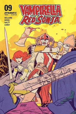 Vampirella / Red Sonja #10 (Romero Cover)