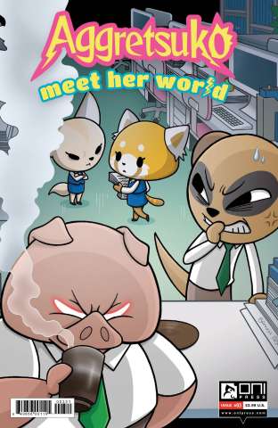 Aggretsuko: Meet Her World #3 (Hickey Cover)