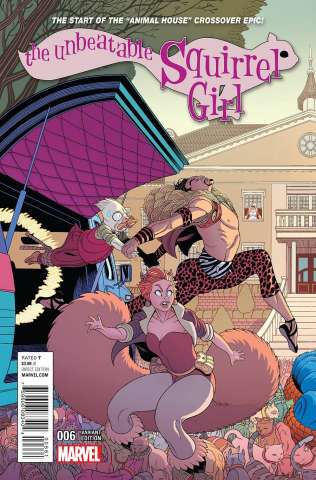 The Unbeatable Squirrel Girl #6 (Moore Connecting Cover)