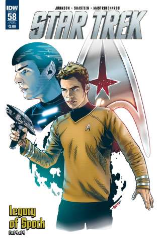 Star Trek #58 (Subscription Cover)