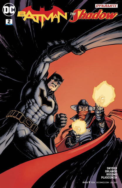 Batman / The Shadow #2 (Burnham Cover)