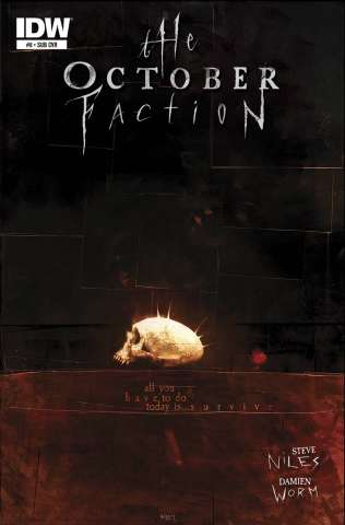 The October Faction #8 (Subscription Cover)