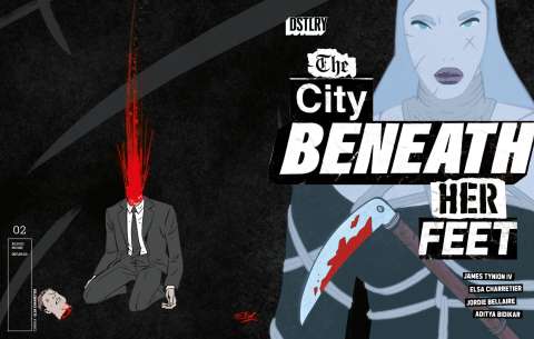 The City Beneath Her Feet #2 (Charretier Cover)