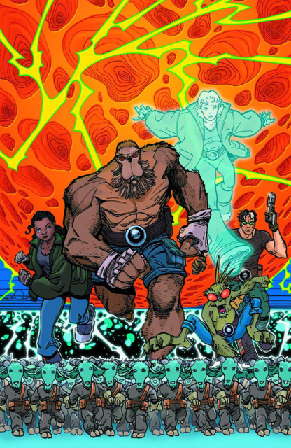 Perhapanauts: Danger Down Under #5 (Simonson Cover)
