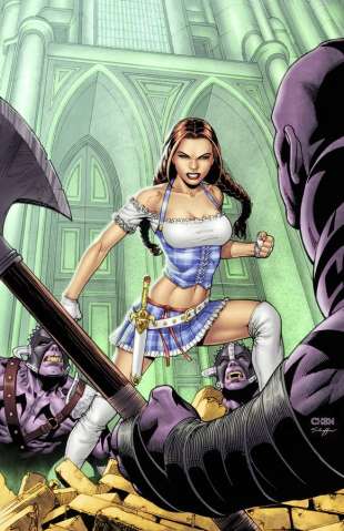 Grimm Fairy Tales: The Warlord of Oz #2 (Chen Cover)