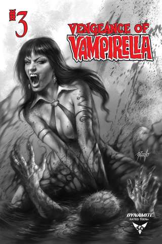 Vengeance of Vampirella #3 (11 Copy Parrillo B&W Cover)