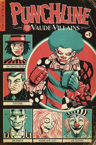 Punchline and the Vaude-Villains #1 (Gonzo Cover)