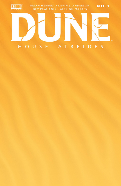 Dune: House Atreides #1 (Blank Sketch Cover)