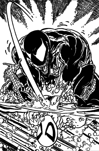 Venom #1 (McFarlane Remastered B&W Cover)