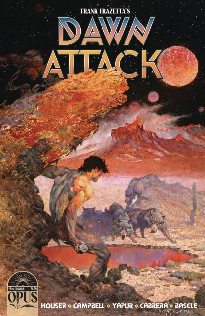 Dawn Attack #3 (Frazetta Cover)