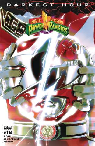 Mighty Morphin Power Rangers #114 (Helmet Montes Cover)