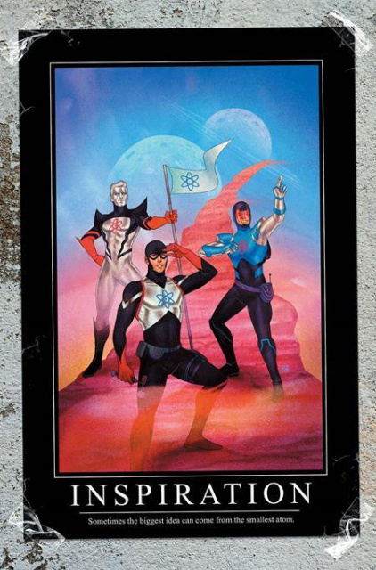 Justice League The Atom Project #1 (1:25 Kevin Wada Card Stock Cover)