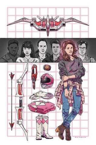 Mighty Morphin Power Rangers: Pink #5 ( 20 Copy Reinwand Cover)