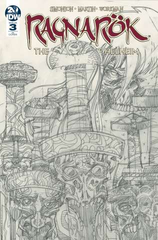 Ragnarök: The Breaking of Helheim #3 (10 Copy Simonson Cover)