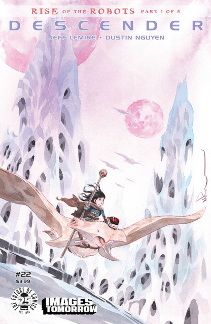 Descender #22 (Images of Tomorrow Cover)