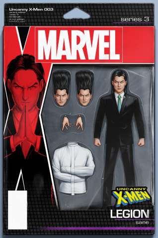 Uncanny X-Men #3 (Christopher Action Figure Cover)