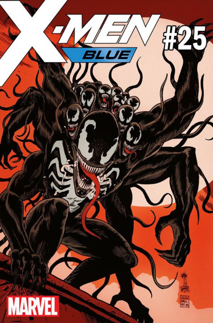 X-Men: Blue #25 (Francavilla Venom 30th Anniversary Cover)