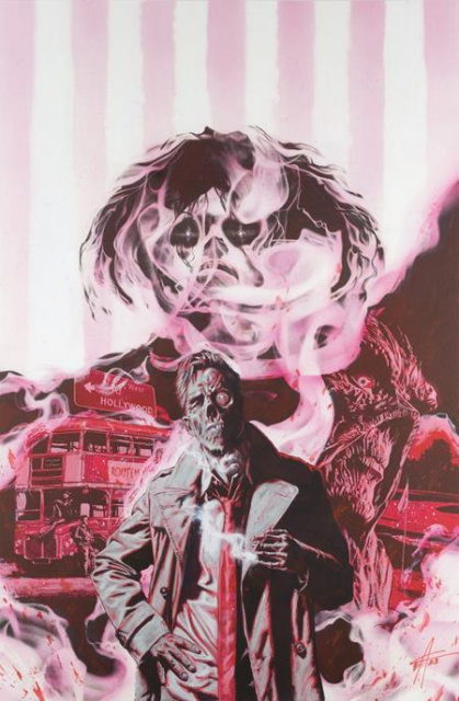 John Constantine: Hellblazer - Dead In America #1 (Aaron Campbell Cover)