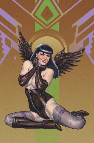 Bettie Page and The Curse of the Banshee #1 (Linsner Virgin Cover)