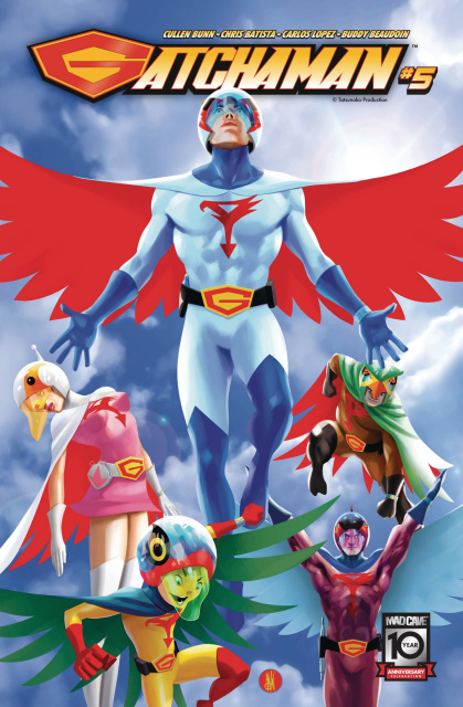 Gatchaman #5 (Inaki Miranda Cover)