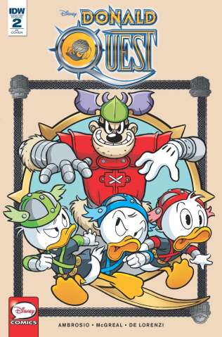 Donald Quest #2 (10 Copy Cover)