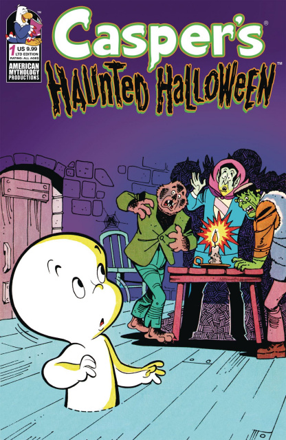 Casper's Haunted Halloween #1 (Retro Animation Cover)