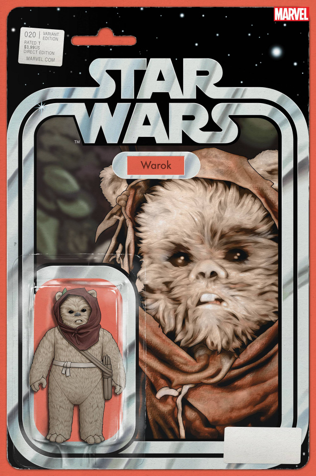 Star Wars #20 (Christopher Action Figure Cover)