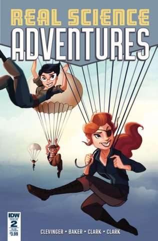 Real Science Adventures: The Flying She-Devils #2 (Subscription Cover)