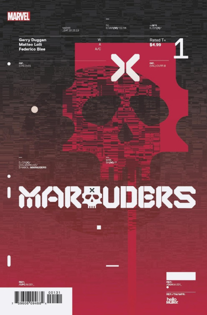 Marauders #1 (Muller Design Cover)